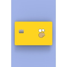 Ludio The Simpsons Homer Kartı Sticker Kaplama