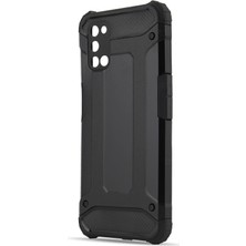 Kny Oppo A92 Kılıf Çift Katmanlı Armour Case