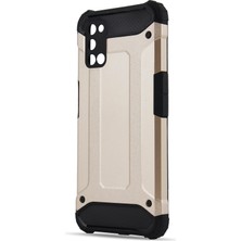 Kny Oppo A92 Kılıf Çift Katmanlı Armour Case