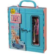 Frozen Barbie Beauty Sonsuz Gardrop Oyuncak 30 Parça Aksesuarlı - Tuka