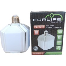 Forlife Yeni Nesil 40W Flower LED Ampul Beyaz Işık