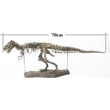 Jurnish 4d Dinozor Iskelet Modeli Bloklar Kitler Erkekler Için Hediye Erkek Kız Kızlar 70X12X22CM