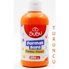 Bu-Bu Bubu Parmak Boya 250 ml Turuncu BUBU-PAR018