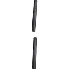 2pcs 217MM Golf Şaft Kulüpleri Uzatma Çubuğu Genişletilmiş Çubuklar Siyah