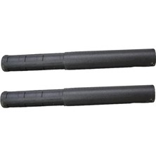 2pcs 217MM Golf Şaft Kulüpleri Uzatma Çubuğu Genişletilmiş Çubuklar Siyah