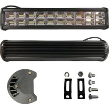 Techmaster 240W 80 LED Quattro Off Road Gündüz Sis Farı Lambası 36CM 12V