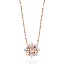 Mas Diamond Summer Morganite Kolye