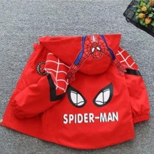 Betül Kamer Kids Erkek Çocuk Spiderman Yağmurluk