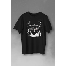 Kendim Seçtim Naruto Kakashi Anime Dizi Baskılı Tişört  T-Shirt