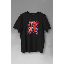 Kendim Seçtim Matematik Sembölü Pi Sayısı 3,14 14 Mart Günü Baskılı Tişört  T-Shirt