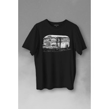 Kendim Seçtim Old Bus Eski Yaşlı Nostalji Otobüs Baskılı Tişört  T-Shirt