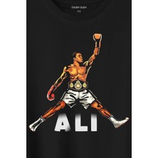 Kendim Seçtim Muhammed Ali Boks Champion Boxing Baskılı Tişört  T-Shirt