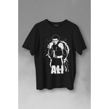 Kendim Seçtim Muhammed Ali Boks Champion Boxing Baskılı Tişört  T-Shirt