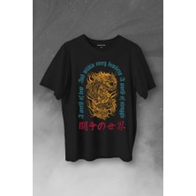 Kendim Seçtim Dragon Japanese Urban Drake Ejder Japonca Uzak Doğu Baskılı Tişört  T-Shirt