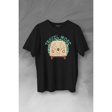 Kendim Seçtim Travel More Woswos Retro Hippi 60S 70S Baskılı Tişört  T-Shirt