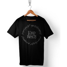 Kendim Seçtim Lotr Lord Of The Rıngs Yüzüklerin Efendisi Logo Erkek Tişört
