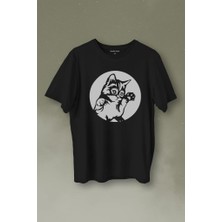 Kendim Seçtim Sevimli Kedi Minik Patili Bıyıklı Cat Minnoş Baskılı Tişört  T-Shirt