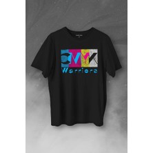 Kendim Seçtim Grafiker Cmyk Savaşçısı Warrior Tasarımcı Baskılı Tişört  T-Shirt