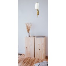 Modi Lighting Tekli Konik Şapkalı Gold Beyaz Modern Aplik MOD-AP4403-1GB