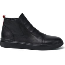 Pierre Cardin 3025350 Siyah Kışlık Fermuarlı Erkek Bot