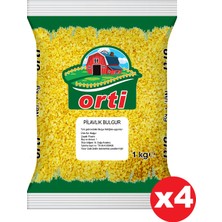 Orti Pilavlık Bulgur 4 x 1 kg