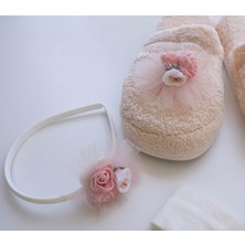 Puppis Baby Güllü Anne ve Kız Bebek Lohusa Seti