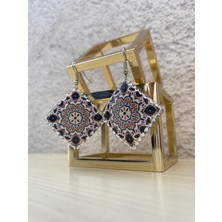 Palmiye Bakır Küpe
