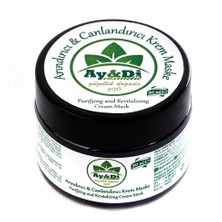 AY&Di Natural CİLT YENİLEYİCİ ANTİAGİNG KREM MASKE (Spirulina, Kaolin kil)