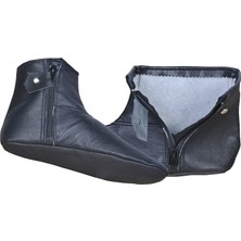 Berat Mest - Kışlık Mest - Koyun Derisi Mest - Fermuarlı Içi Miflonlu Mest - 39 Numara