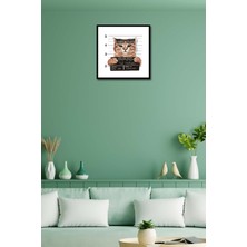 Hyl Suçlu Kedi Tasarımları Dijital Baskı Tablolar
