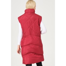 Dewberry Z6743 Dewberry Bayan Yelek-Bordo