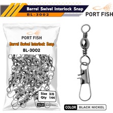 Portfish  BL-3002 Kilitli Klips 144 Lü 1-0