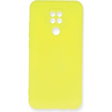 Happycase General Mobile Gm 20 Kılıf Nano Içi Kadife  Silikon - Sarı