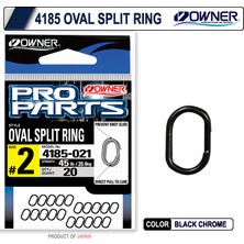 Owner 4185 Oval Split Ring 2