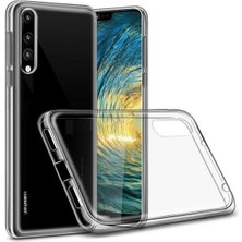 Happycase Huawei P30 Lite Kılıf Lüx Şeffaf Silikon