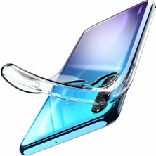 Happycase Huawei P30 Lite Kılıf Lüx Şeffaf Silikon