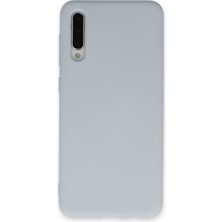 Happycase Samsung Galaxy A30S Kılıf Nano Içi Kadife  Silikon - Buz Mavisi