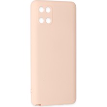 Happycase Samsung Galaxy A81 / Note 10 Lite Kılıf Nano Içi Kadife  Silikon - Pudra