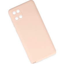 Happycase Samsung Galaxy A81 / Note 10 Lite Kılıf Nano Içi Kadife  Silikon - Pudra