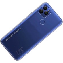 Happycase General Mobile Gm 21 Kılıf Lüx Şeffaf Silikon