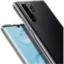 Happycase Huawei P30 Pro Kılıf Lüx Şeffaf Silikon - Şeffaf