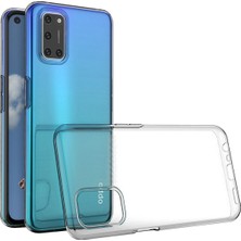 Happycase Oppo A92 Kılıf Lüx Şeffaf Silikon - Şeffaf