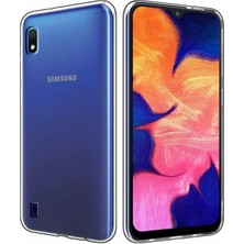 Happycase Samsung Galaxy A10 Kılıf Lüx Şeffaf Silikon