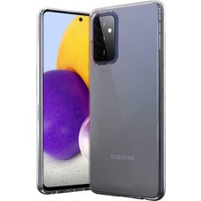 Happycase Samsung Galaxy A72 Kılıf Lüx Şeffaf Silikon