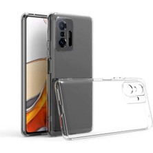 Happycase Xiaomi Mi 11T Pro Kılıf Lüx Şeffaf Silikon