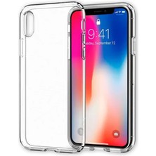 Happycase iPhone x Kılıf Lüx Şeffaf Silikon