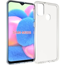 Happycase Samsung Galaxy M30S Kılıf Lüx Şeffaf Silikon