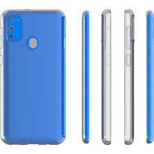 Happycase Samsung Galaxy M30S Kılıf Lüx Şeffaf Silikon