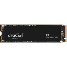 Crucial P3 2TB  3D NAND NVMe PCIe M.2 SSD (3500-3000 MB/s) CT2000P3SSD8