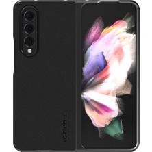 Lc.ımeeke Samsung Galaxy Z Fold4 5g Için Deri Telefon Kılıfı - Siyah (Yurt Dışından)